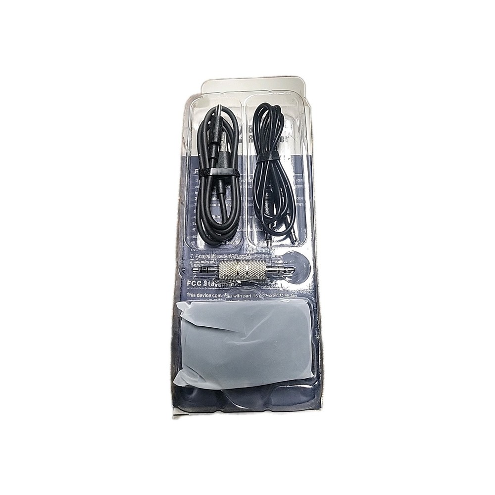 J22 Bluetooth Receiver for Car Noise Cancelling 3.5mm AUX Bluetooth Car Adapter