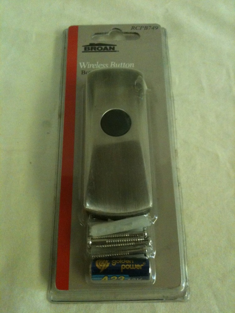 Broan Wireless Door Chime Button