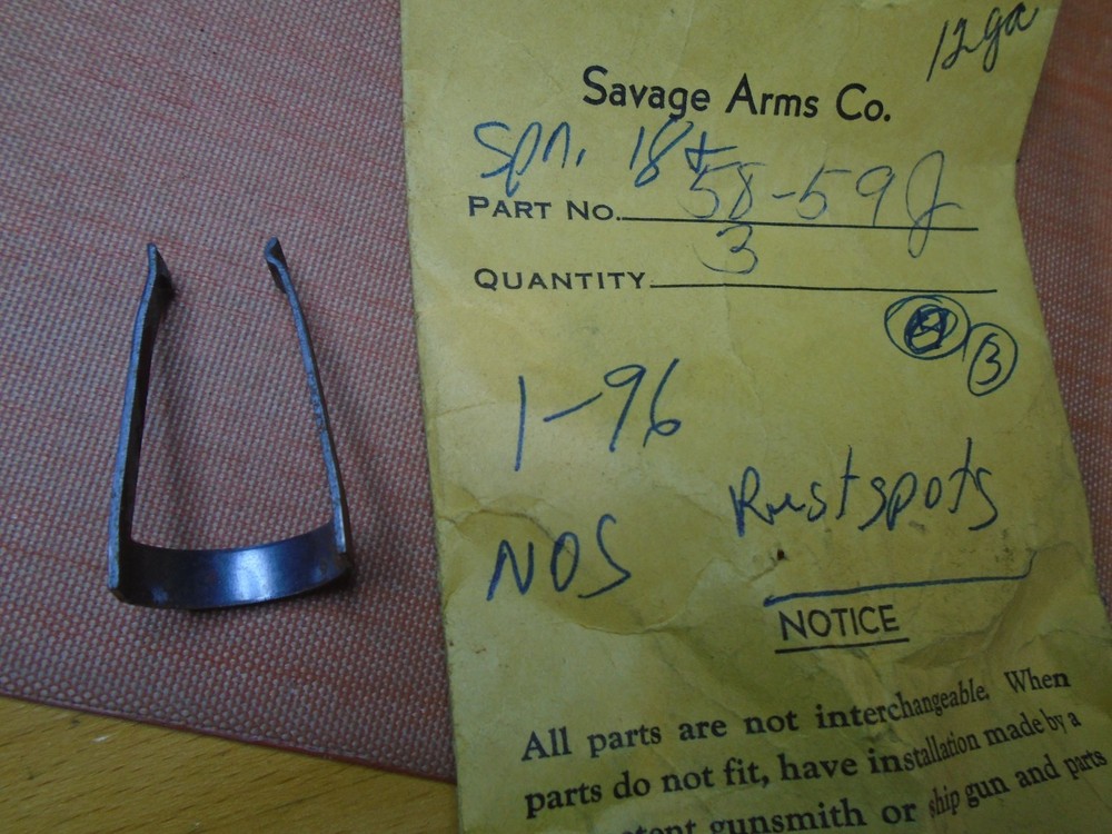 Savage Stevens Model 18 58 Extractor 12 Ga.