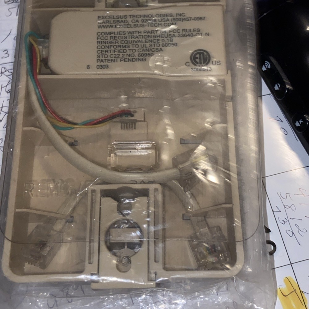 EXCELSUS TECHNOLOGIES, Inc. DSL FILTER