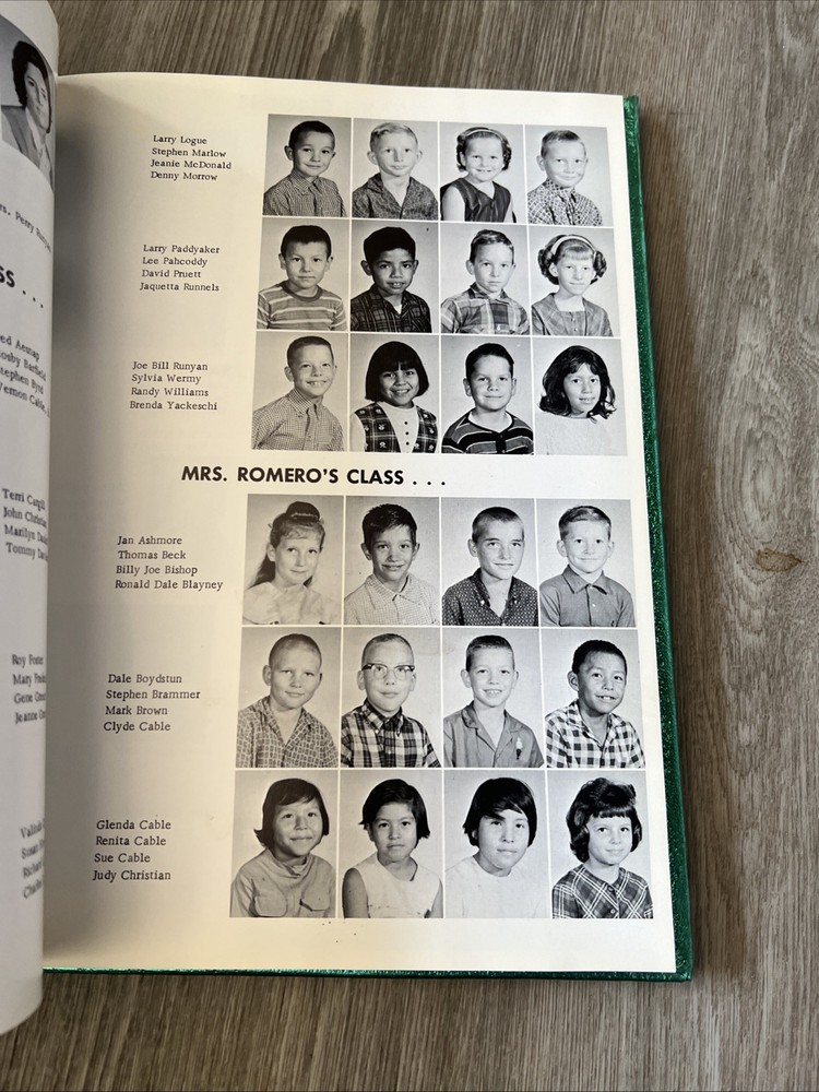 1966 Cache Public Schools Yearbook 1-12 Cache Oklahoma