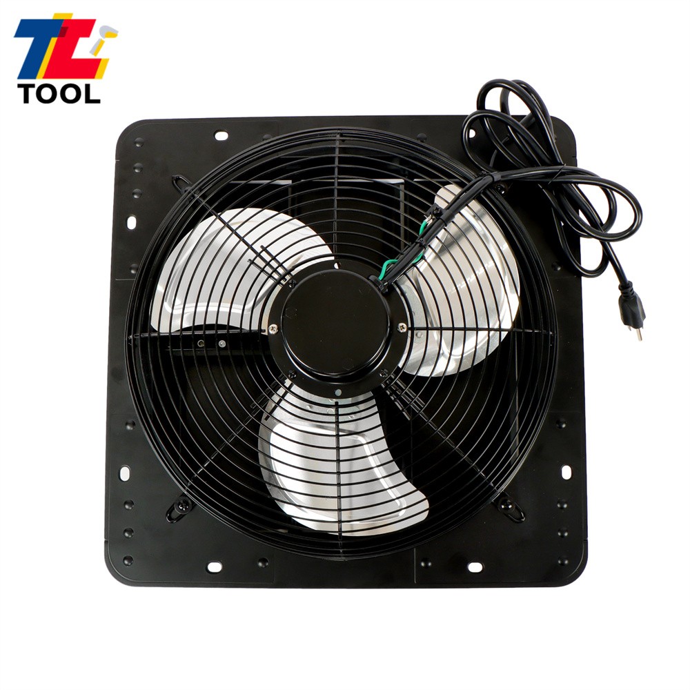 14" Wall Mounted Shutter Exhaust Fan Automatic Shutter With Adjustable Controls