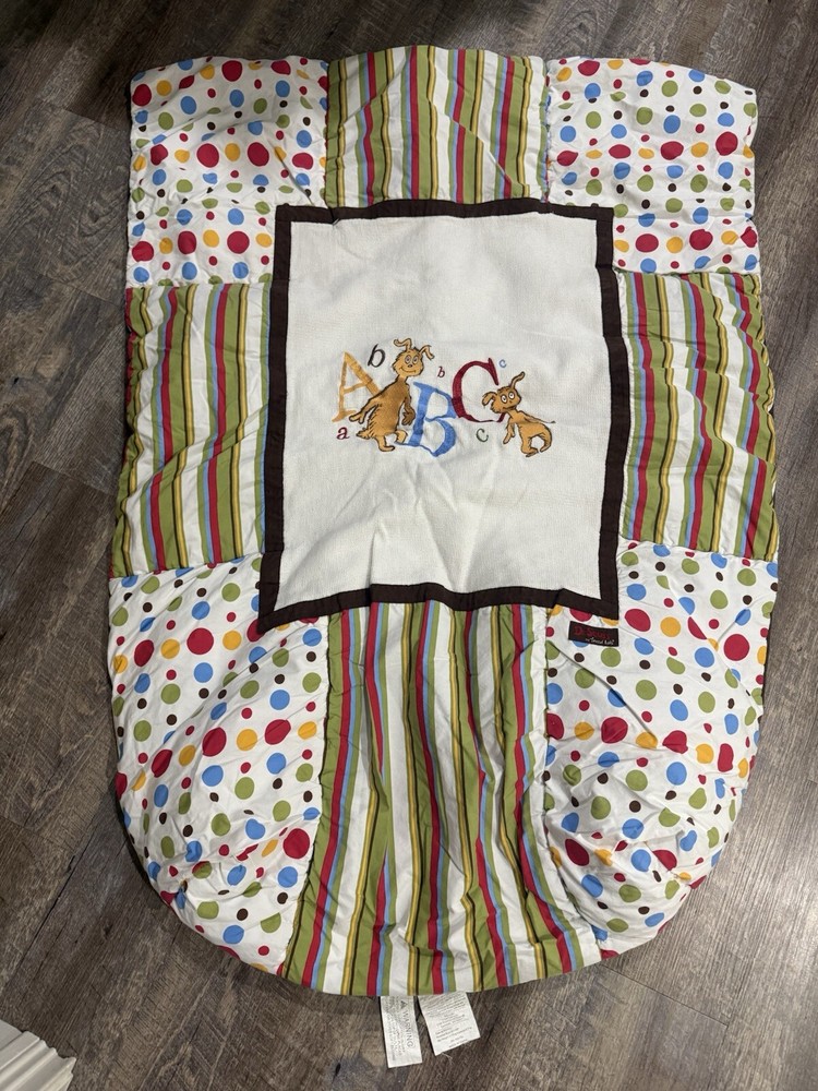 Dr. Seuss Crib Bedding ABC Alphabet & decor