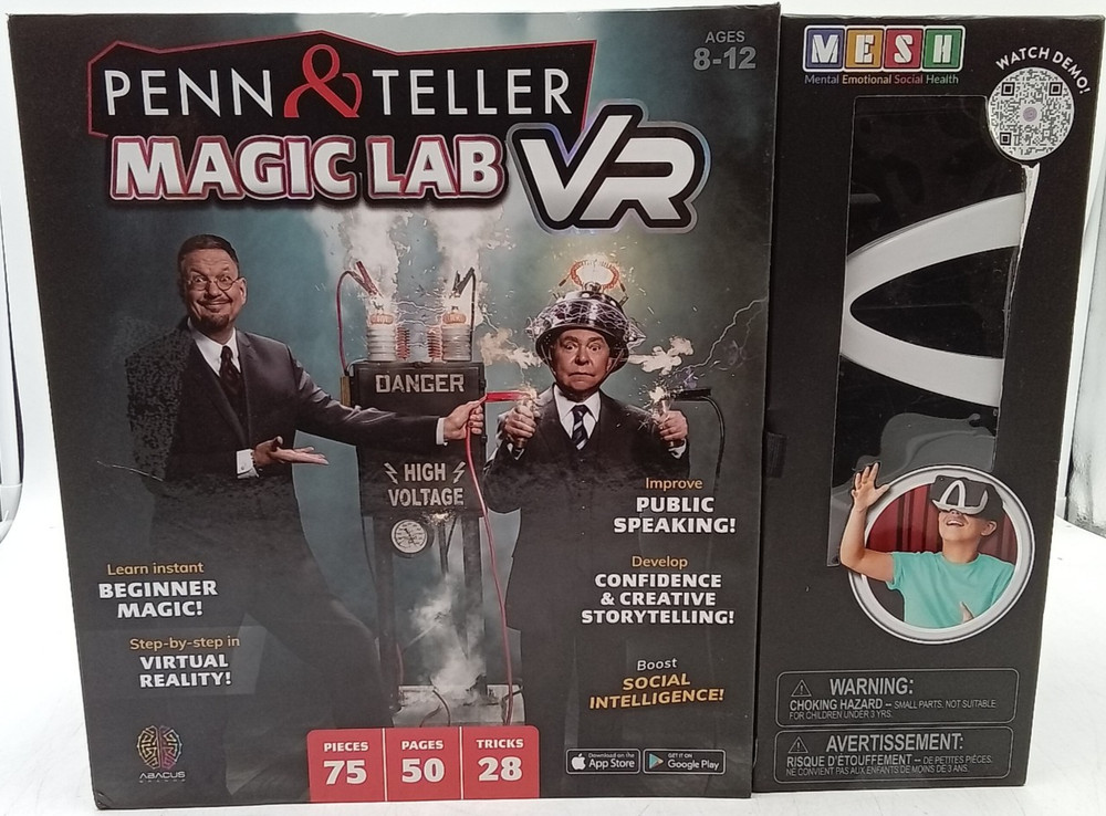 Penn & Teller VR Magic Lab  Virtual Reality Kids Magic Book and Interactive