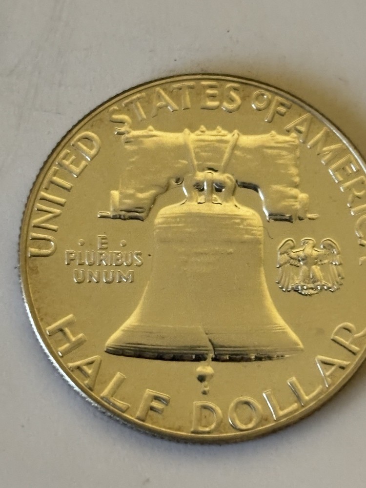1961 Franklin Half Dollar 90% Silver. Uncirculated