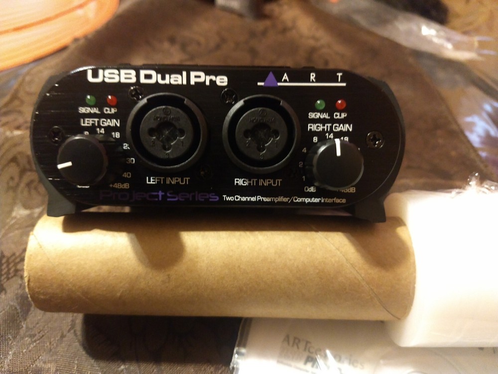 ART USB Dual Pre Two Channel Preamplifier/Computer Interface (USBDUALPREPS)