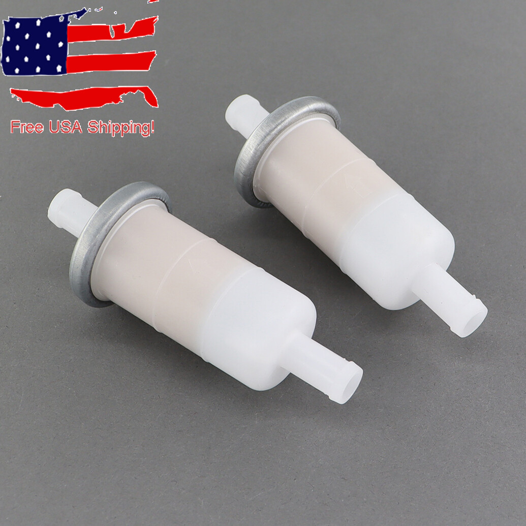 3x Inline Fuel Gas Filter 9.5mm 3/8" For Honda VTX1300 CBR600 CBR900RR GL1800