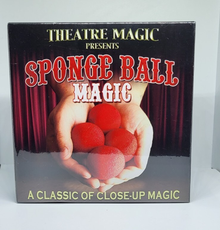 Theatre Magic Kit DVD Sets Light Spongeball Magic Tricks Sealed