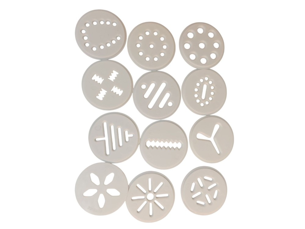 Cookie Press With 12 Disc Shapes For Baking And Decorating