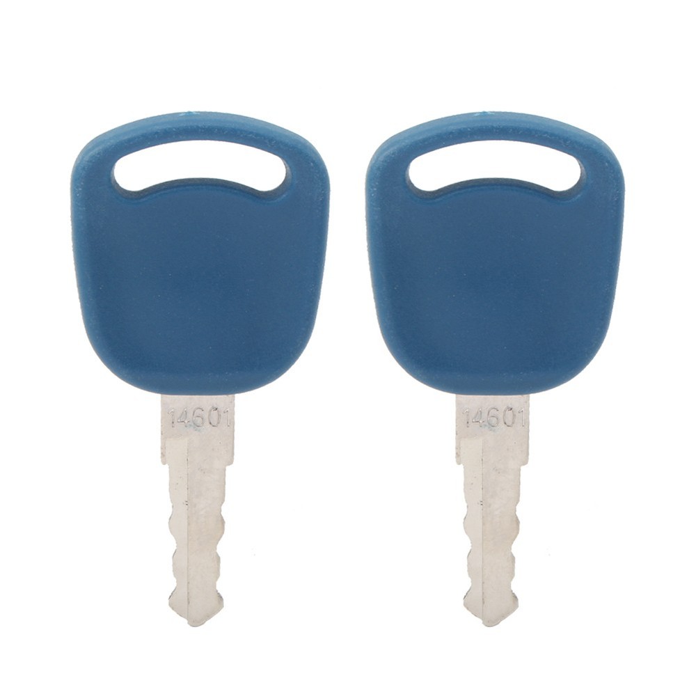 2 pcs Replacement for New Holland Tractor 82003267 Ignition Keys