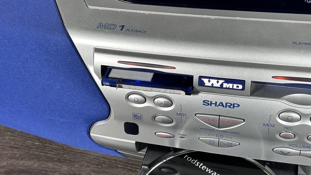 SHARP MD Studio MD-F200 MD/CD System Tape Don’t Work