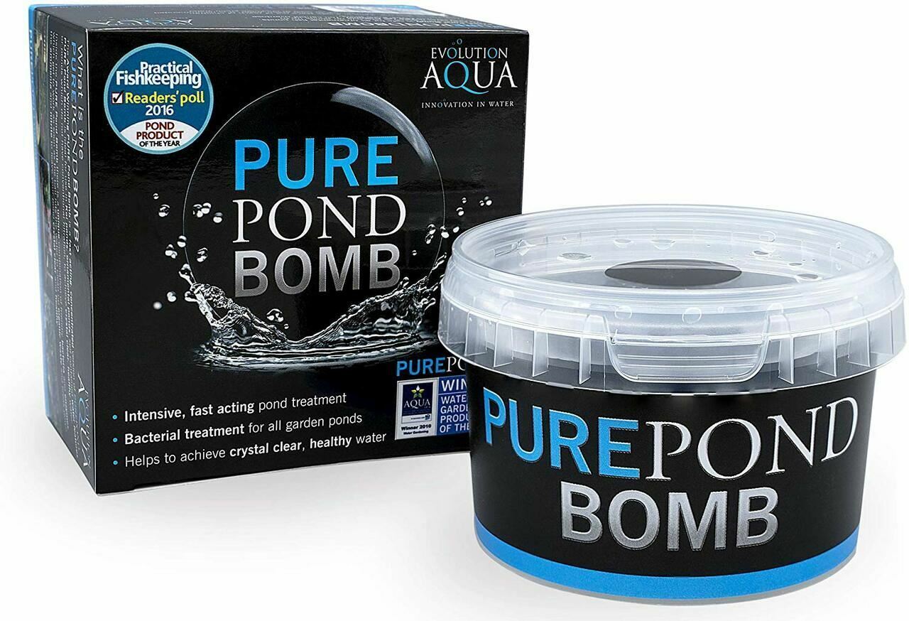 Evolution Aqua Pure Pond Bomb Water Clarity Pond Bomb Gell Ball