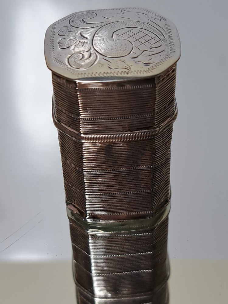 19th Century Dutch Silver Peppermint Box 18.4g