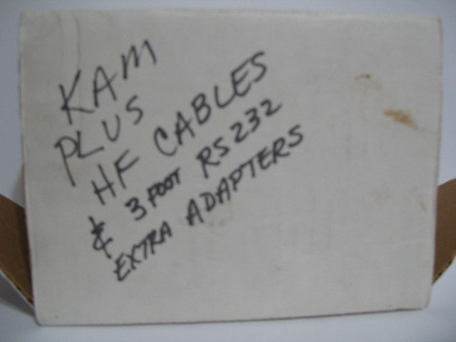 Kantronics RS 232 KAM PLUS Computer Interface cables Set