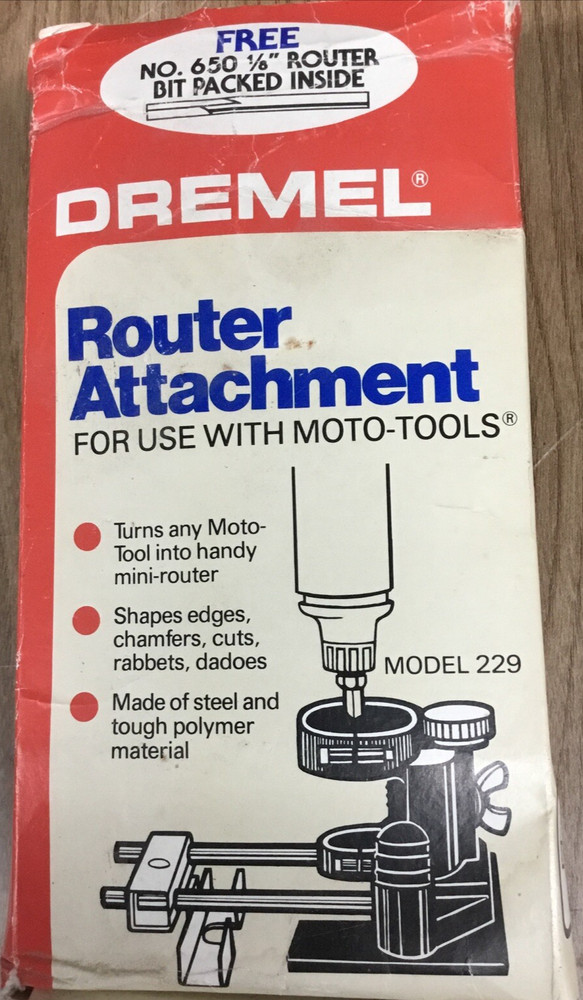 Dremel Router Attachment Model 229