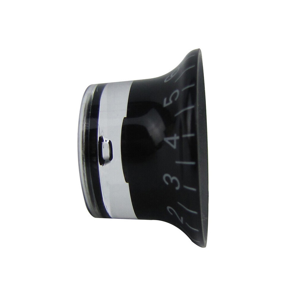 FLEOR Set of 100 Volume Knobs SG LP Guitar Control Knobs Aluminum Top Black