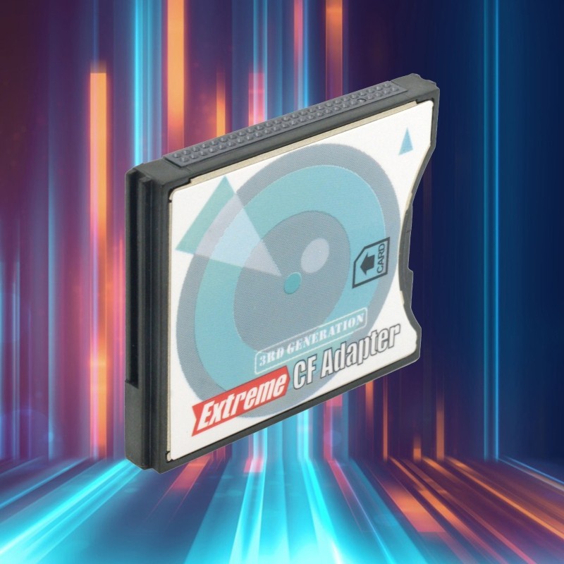 Camera Memory Card Reader Adapter to CF SLR Compact Flash Adapter Card Reader