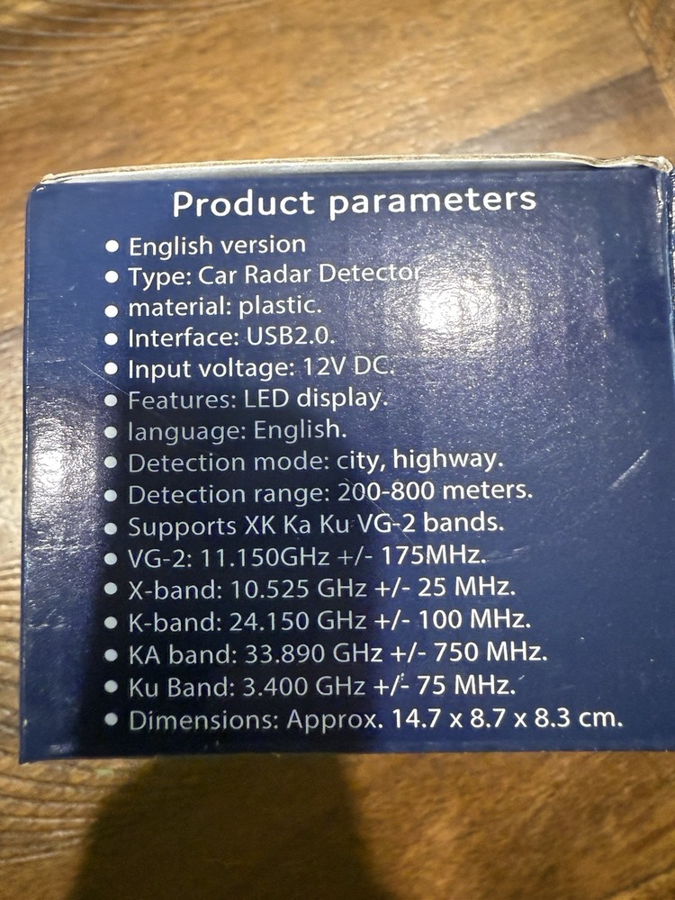 Radar Detector (GPS)