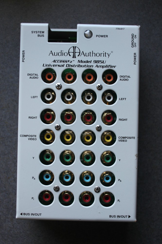 Audio Authority Multi-Mode HDTV Distribution Amplifier #985U