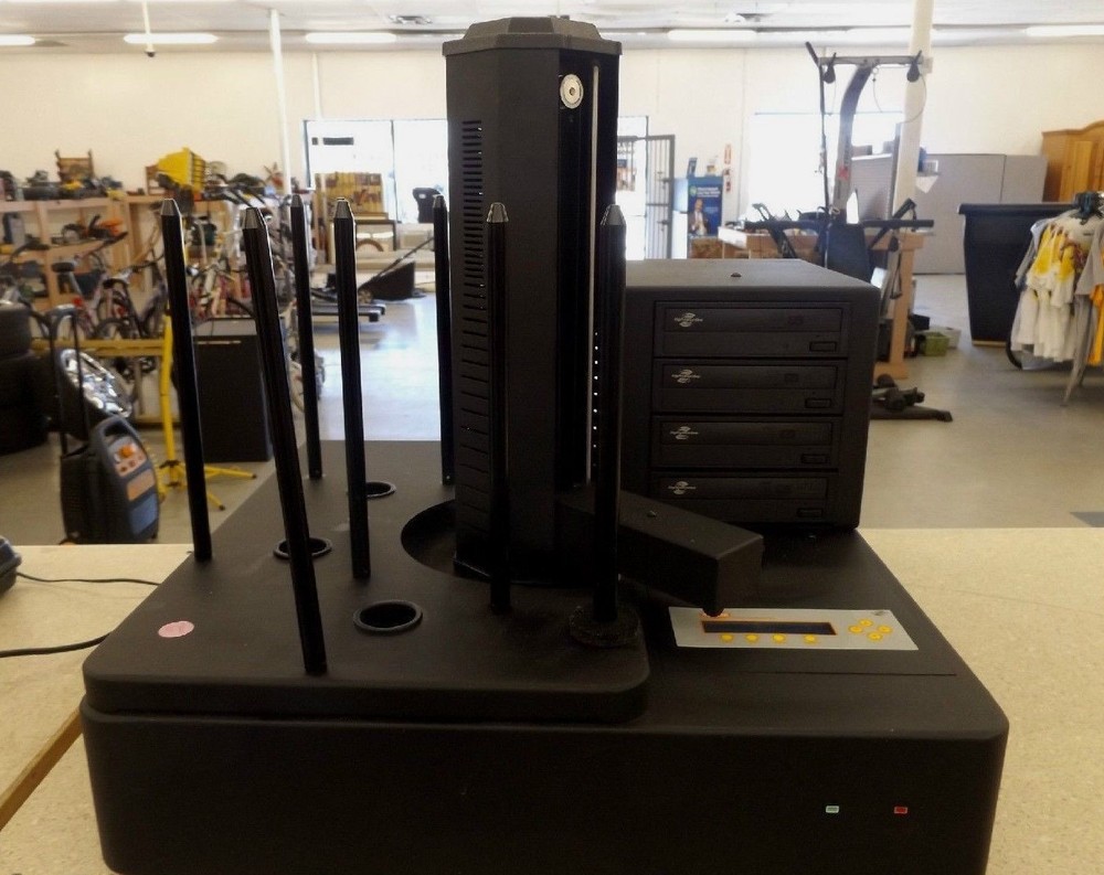 Systor 4 Burner Automated CD DVD Duplicator