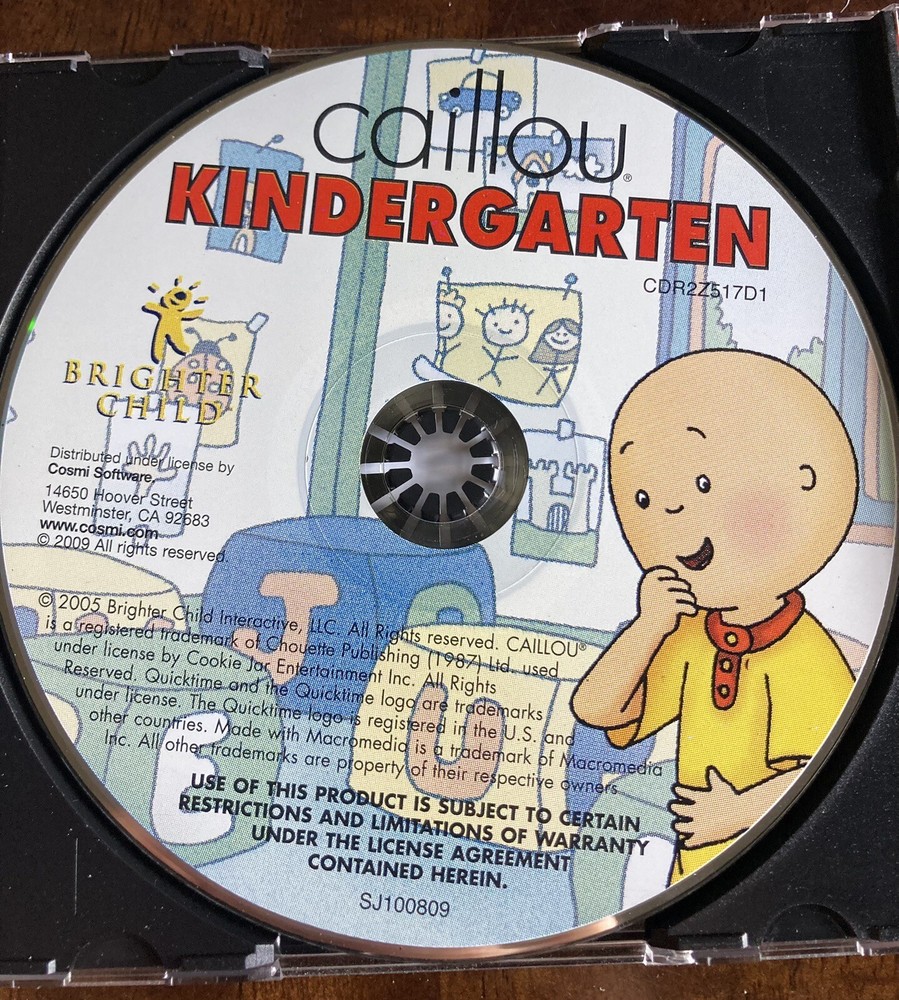 Cosmi Caillou Kindergarten (Used)
