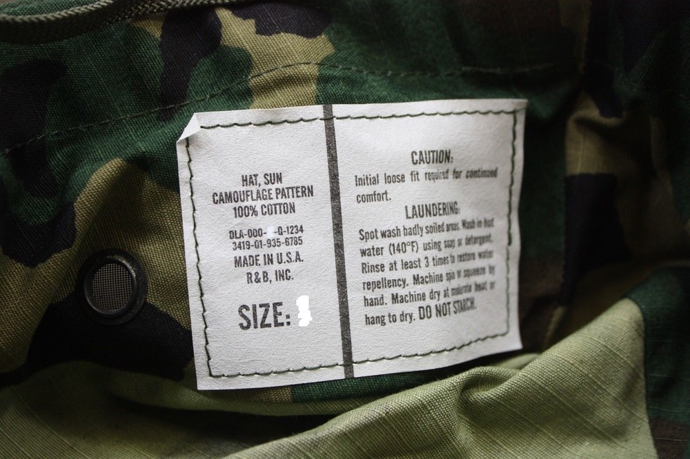 TRANSITIONAL BOONIE HAT R&B size 7 1/4