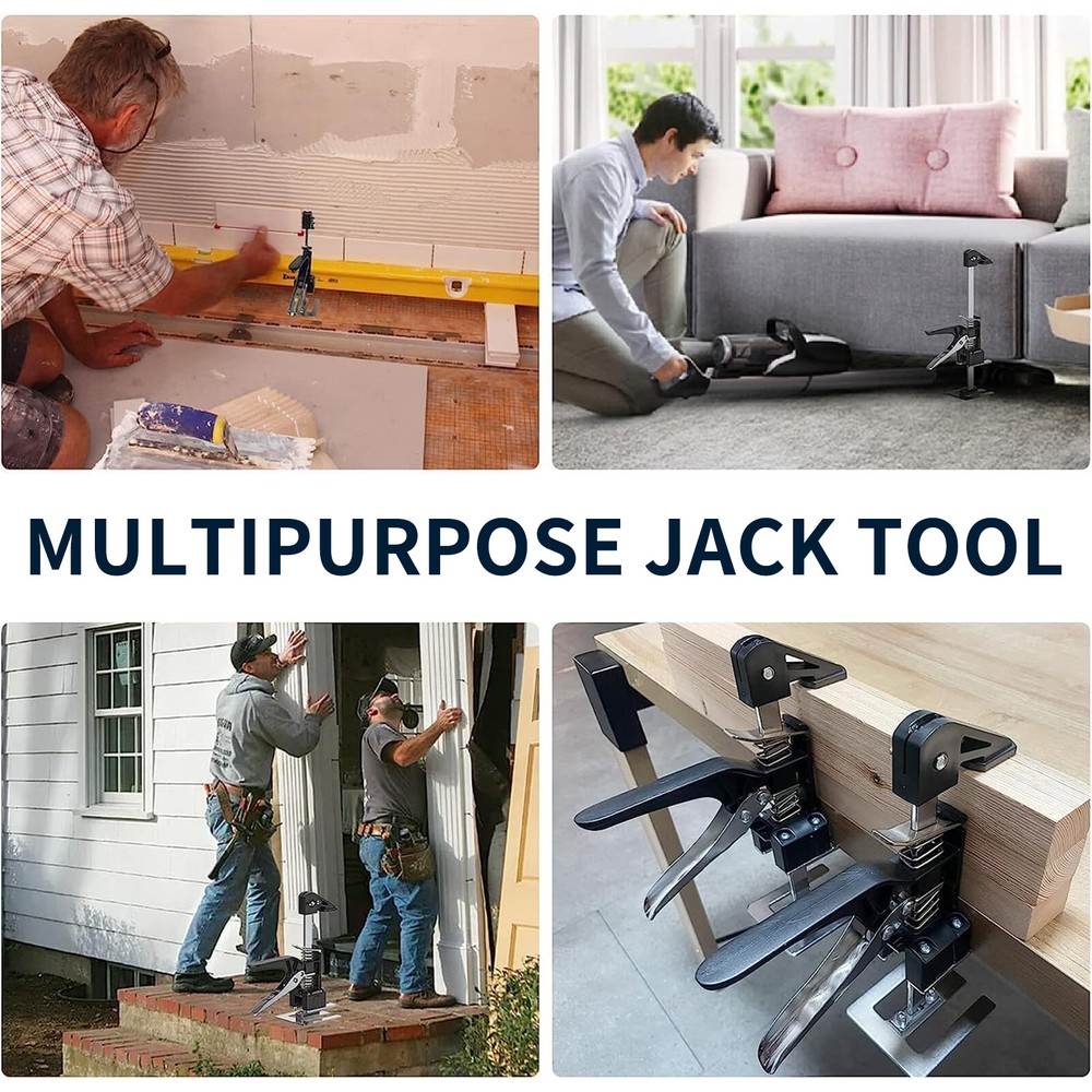 2x Lifting Arm Precision Clamping Labor-Saving Lifter Hand Jack Support Tool USA