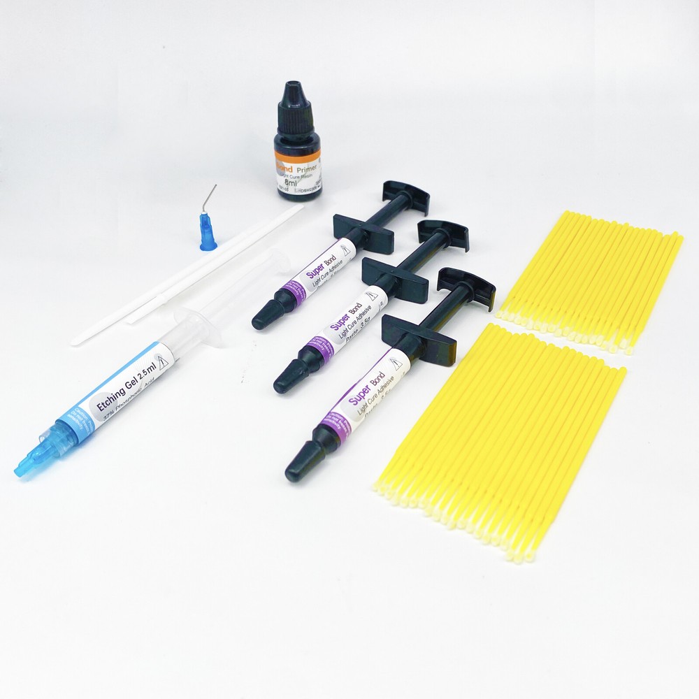 Dentex Dental Orthodontic Bonding Bracket Braces Light Cure Adhesive Kit