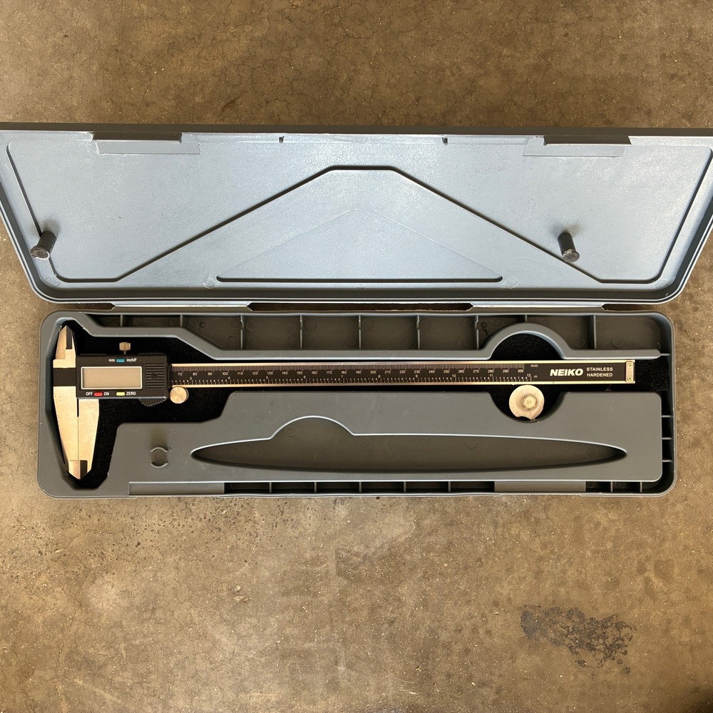 NEIKO 01409A 12” Electronic Digital Caliper | Extra Large Display with Case