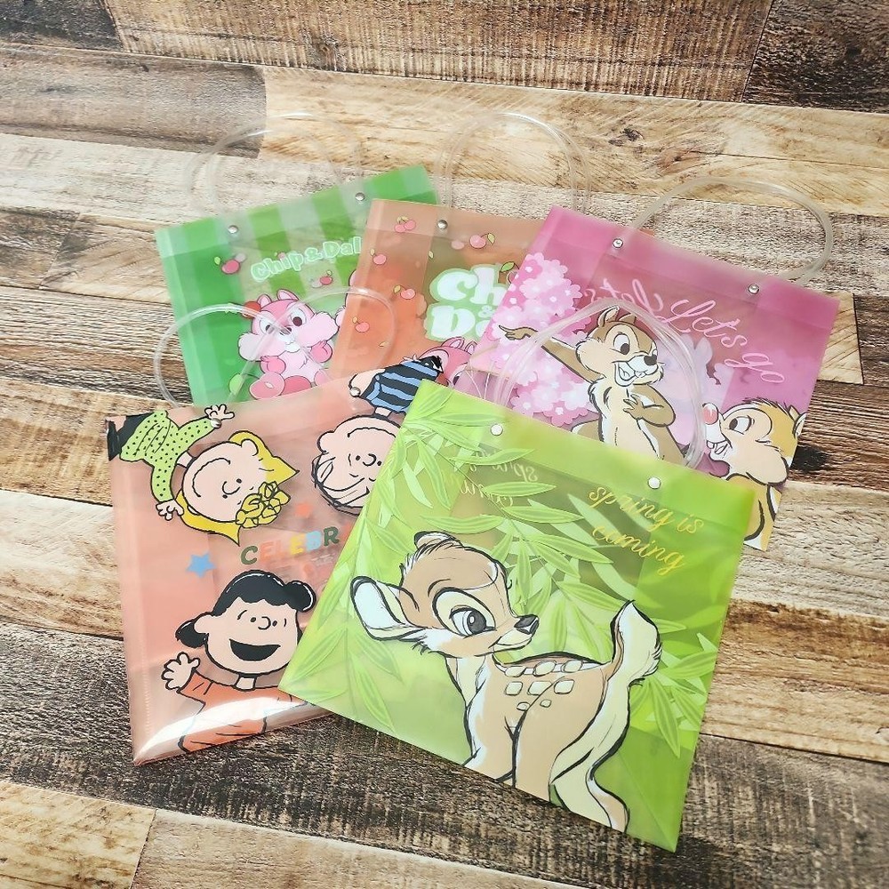 Disney Chip & Dale Bag MINISO Clear