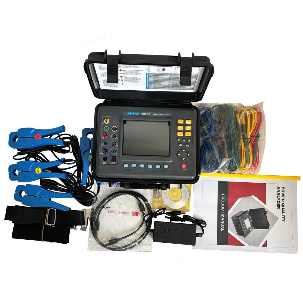 Digital Power Quality Meter with USB Interface Data Upload Function 0.10A-100A