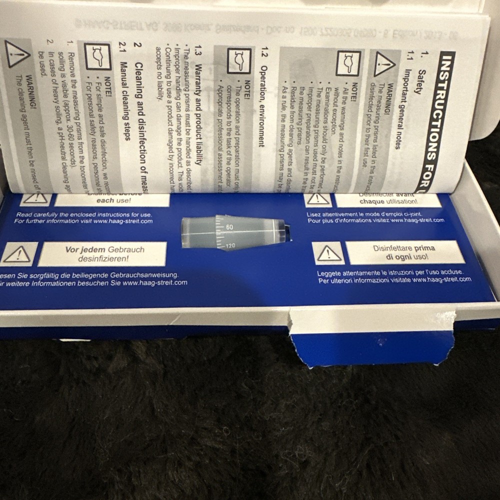 Haag Streit Model 870 Applanation Tonometer