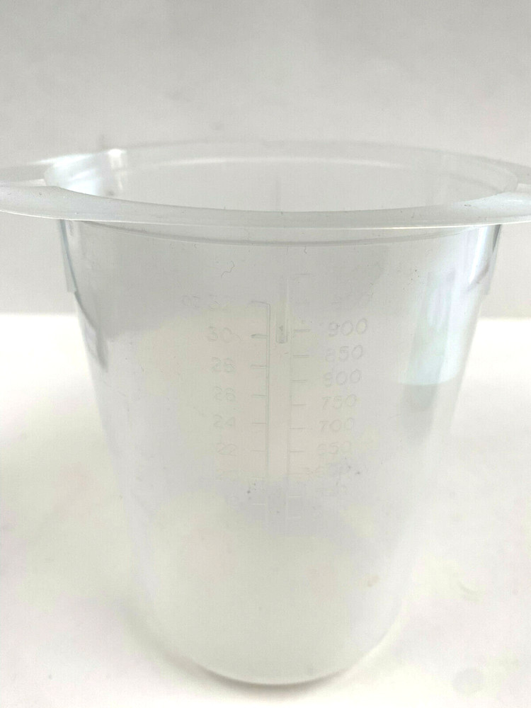 Plastic 1000 mL Wide Rimmed Cup