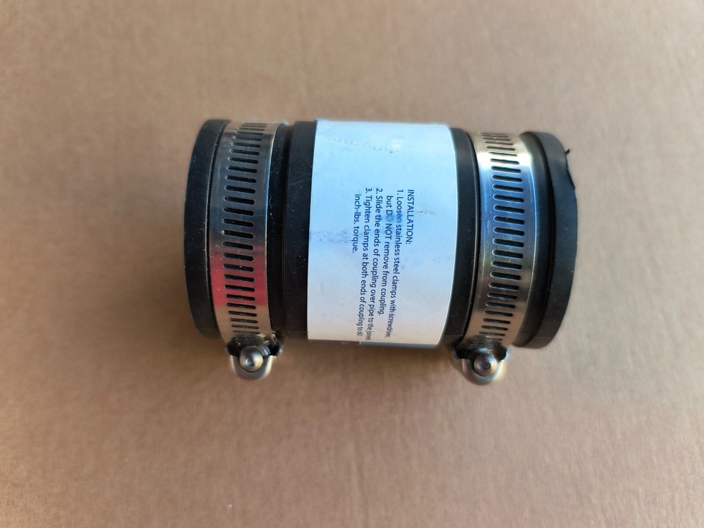 Everflow Flexible Coupler 1 1/2 Inch