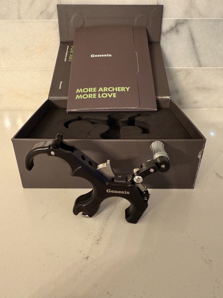 LWANO Thumb Bow Release - 3&4 Finger Adjustable Archery Compound Bow Release