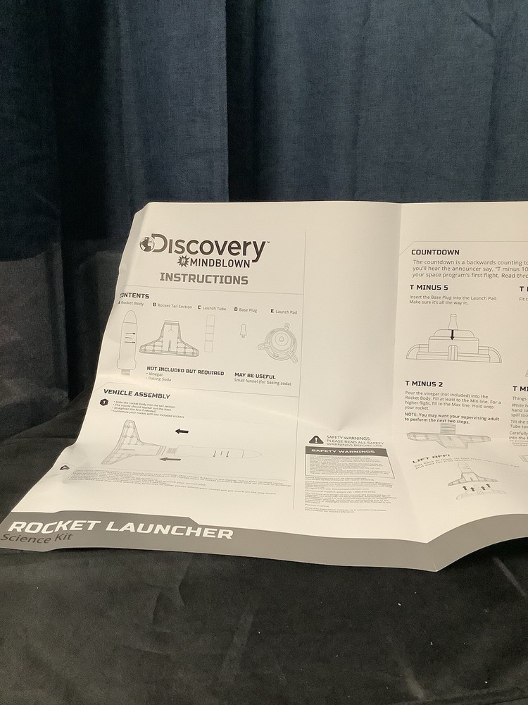 Discovery MINDBLOWN Rocket Launcher Set NEW