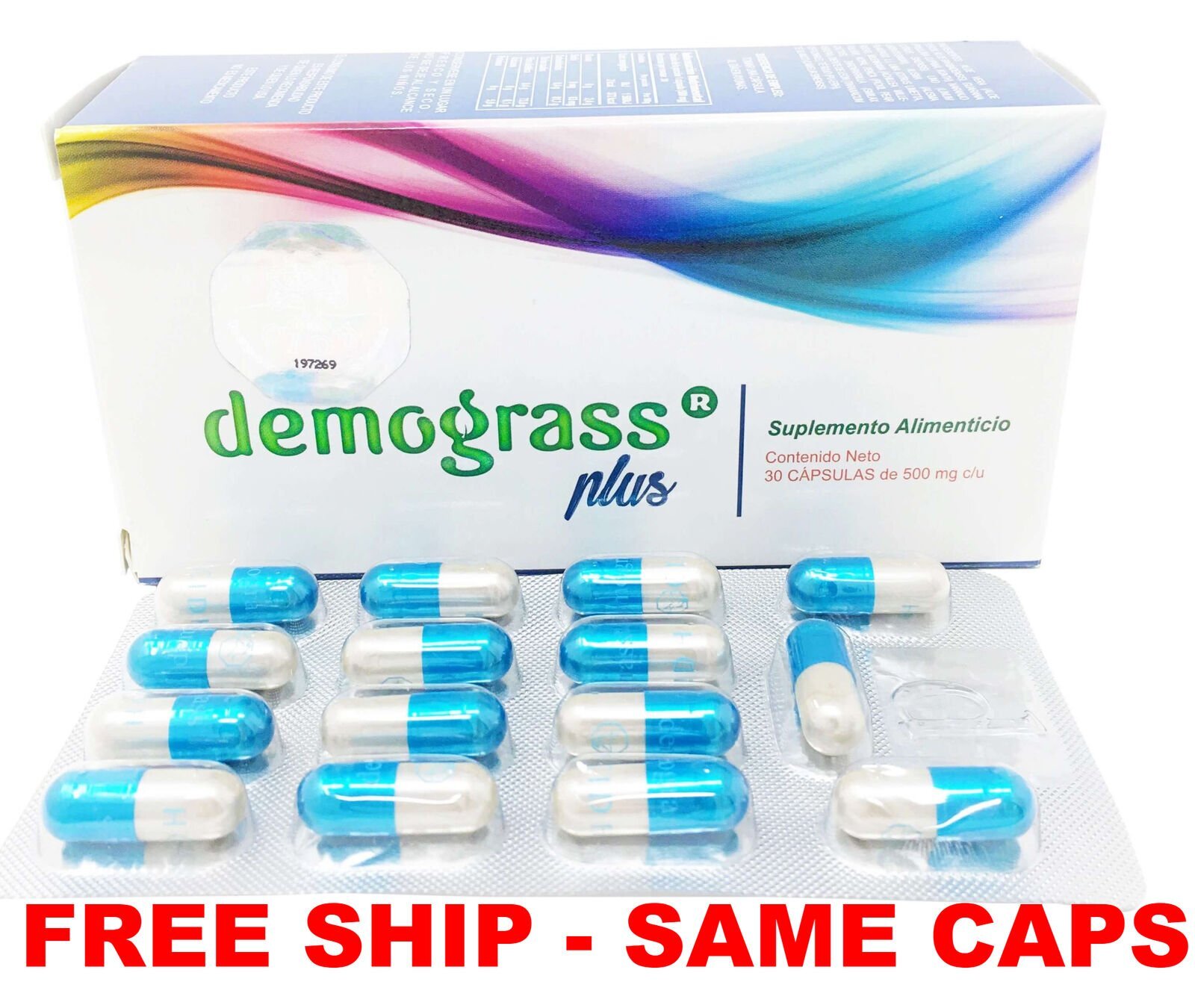 Demograss Plus 100% Original y Natural Formula Reforzada FREE SHIPPING 30 Day
