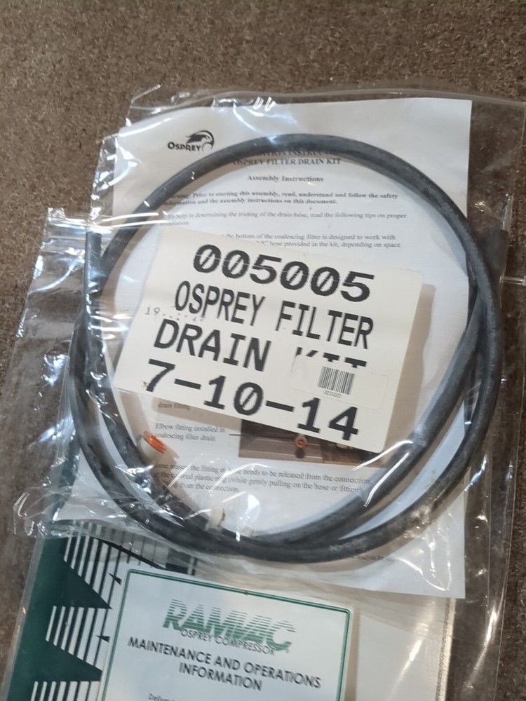 Ramvac Osprey Outlet Plumbing Kit