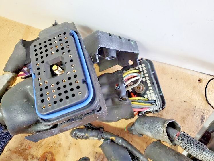 Marine Caterpillar C12 Engine Complete Wire Harness