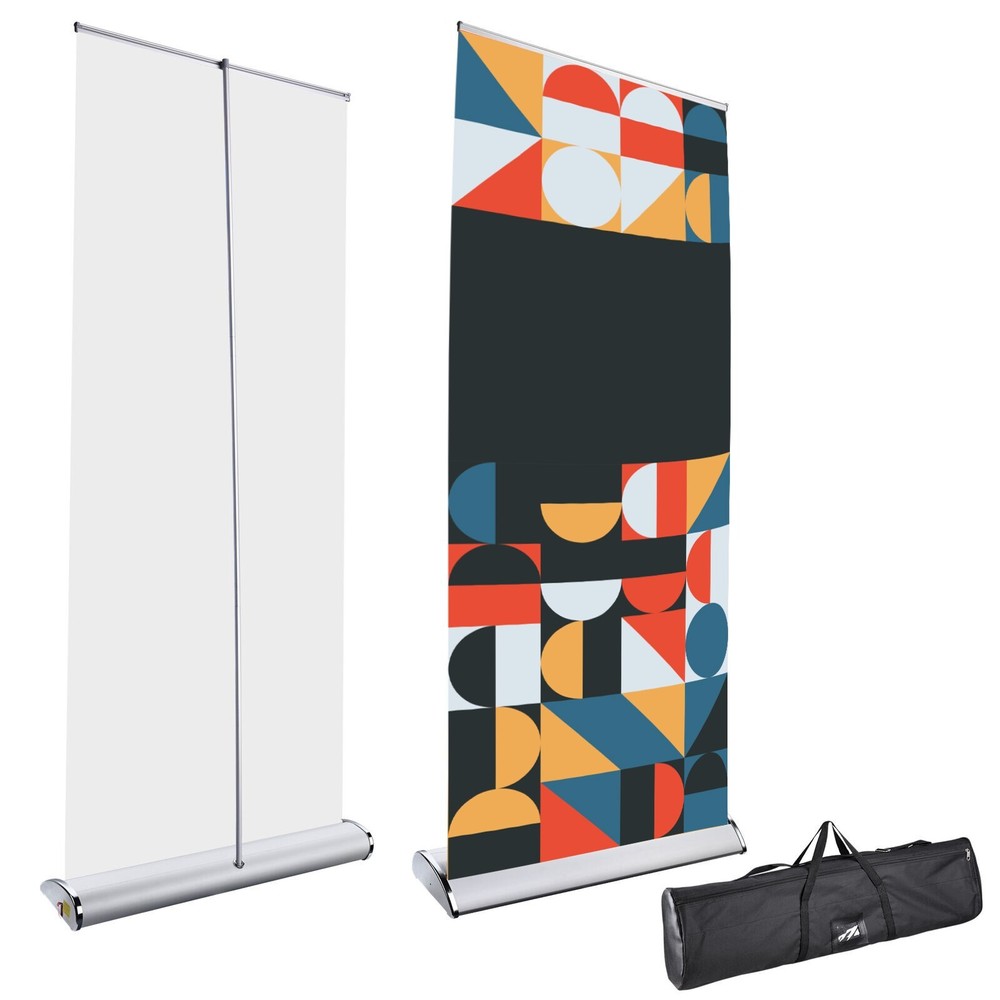 Deluxe retractable banner single-sided (39"x80")