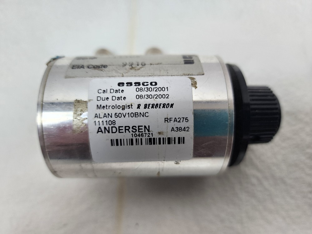 ALAN 50V10 50V10BNC RFA275 ATTENUATOR - USED