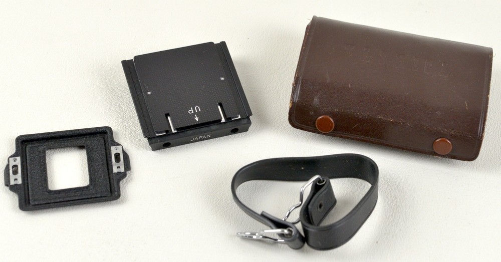Yashica TLR Mask, strap, case etc