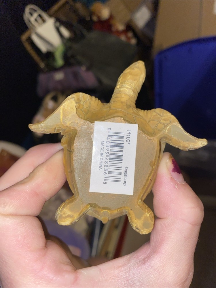 Atlantic City Turtle Figurine Globe