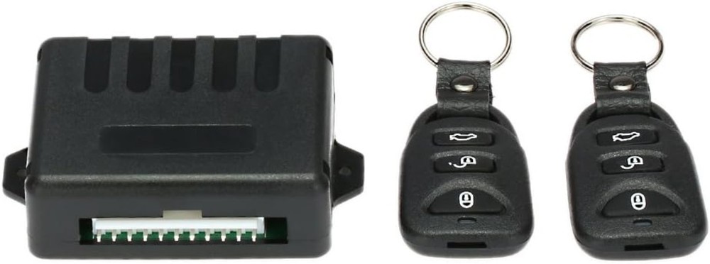 12V Car Keyless Entry Kit - Universal Remote Locking with Trunk Release Feature