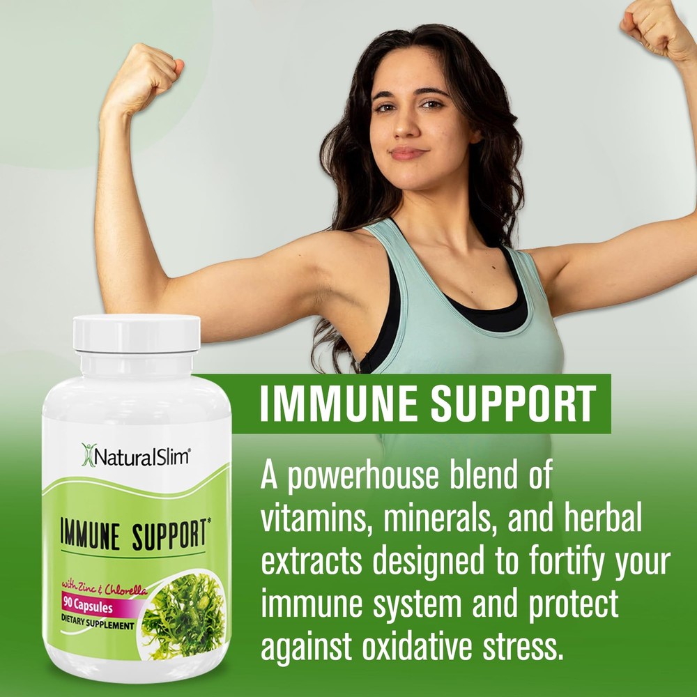 NaturalSlim Candida Cleanse Support Supplements Bundle - Candiseptic Kit Anti