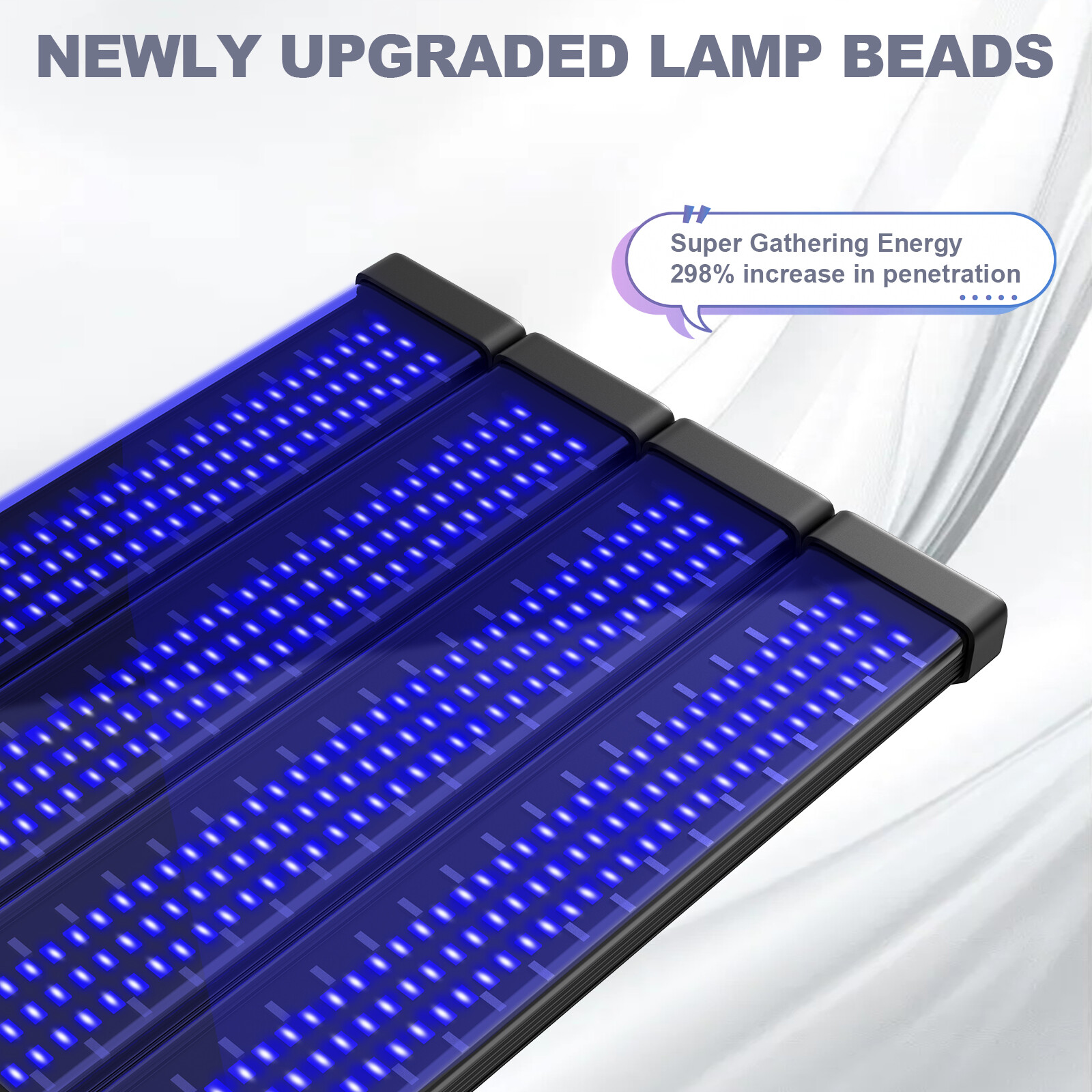 60W UV Tanning Lamp for Face & Body 432 LED Self-Tanning Light w/Protect Goggles