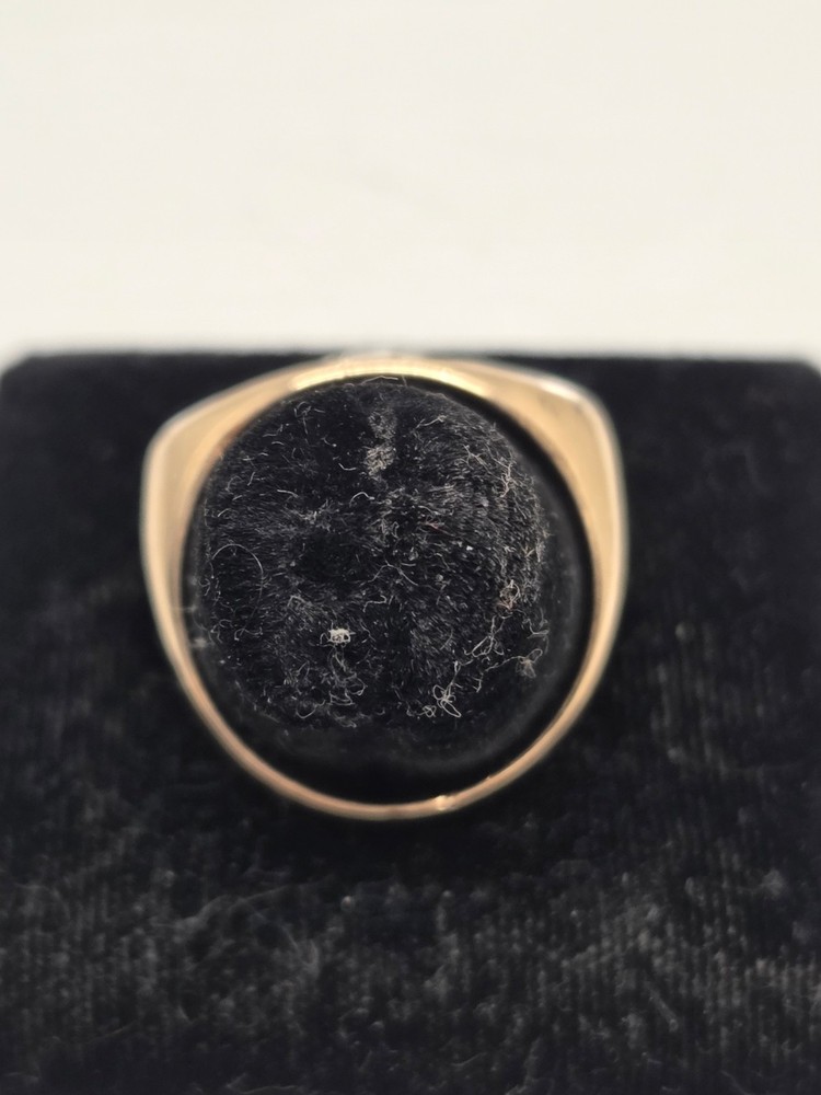 1943 US Navy Flyer 14k and Sterling Ring 8.7g size 9.75