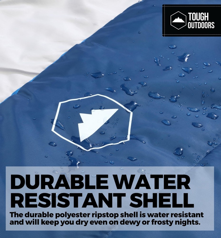 Extra Large Lightweight Waterproof Sleeping Bag for Camping & Backpacking
