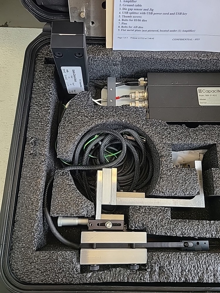 Capacitec WEB POLYMIDE Die Gap Sensor 508-SW