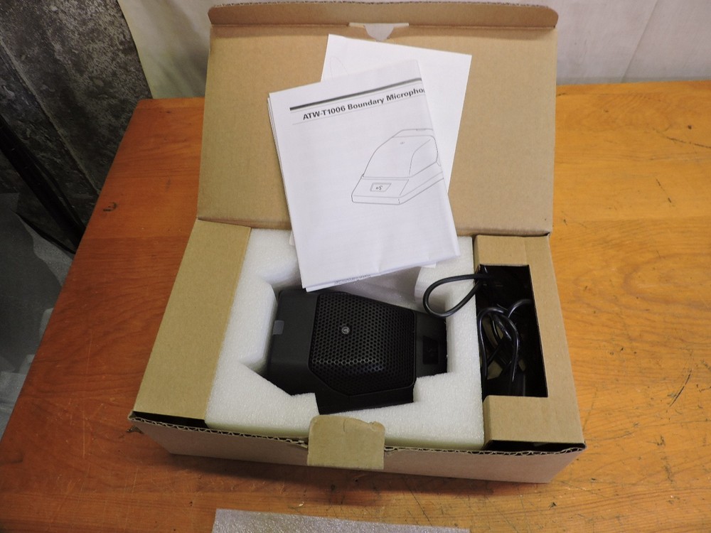 Audio Technica ATW-T1006 Boundary Microphone. System 10. Open box.